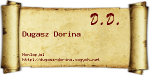 Dugasz Dorina névjegykártya
